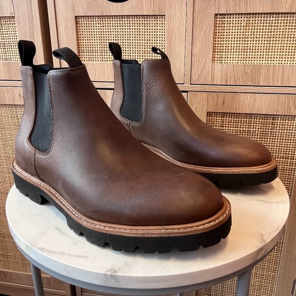 BNIB Nisolo Go to Chelsea Boot 2.0, Brown, Size Women's US 10 - Picture 2 of 12